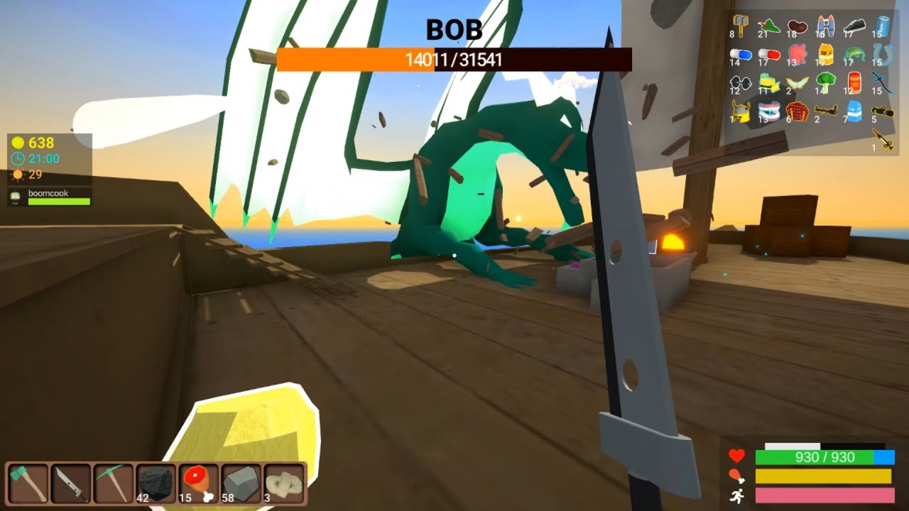 Muck final boss Bob screenshot